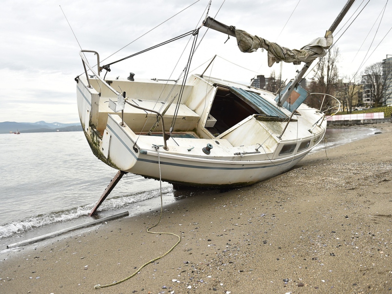 Ship Washed Ashore! Kitsilano.ca