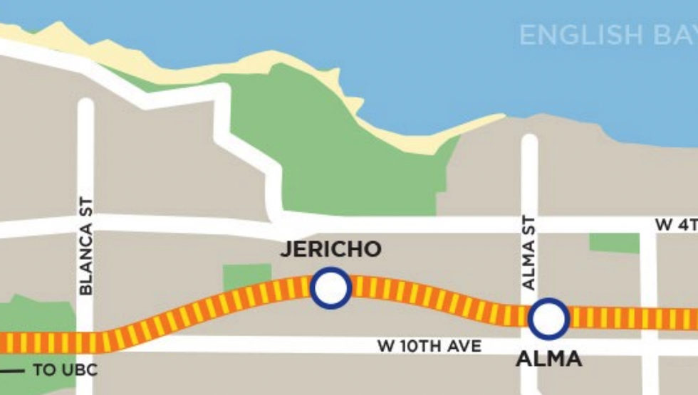 Vancouver City Council Approves UBC SkyTrain Route With Jericho Lands ...